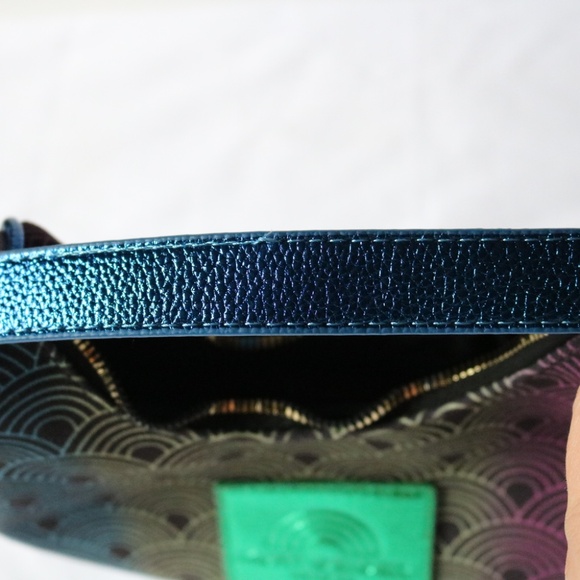 Kurt Geiger London (not authentic) Small Shoulder Hobo Bag Purse Rainbow - Picture 9 of 14